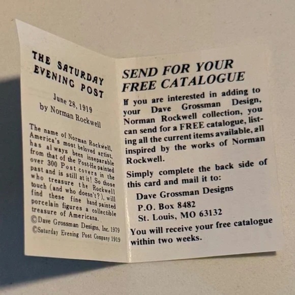 Norman Rockwell 1979 1st Limited Edition "Leapfrog" Annual Vintage Plate - Picture 6 of 7